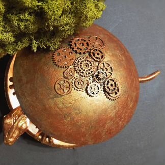 Loft decor, лампа, декор из стали, лофт, ночник, д