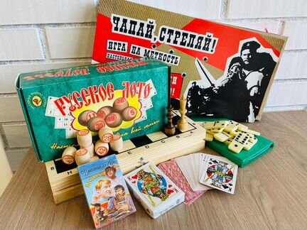 Советские настольные игры