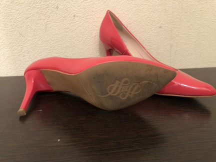 Туфли женские кораллового цвета