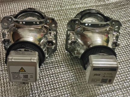 Линзы visteon 2 с лампами под восстановление Ford