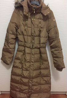 Пальто на синтепоне, новое длинное