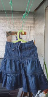 Юбка джинсовая