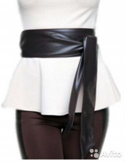 Кожаный пояс Оби