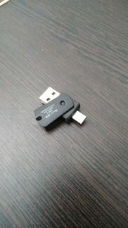 Картридер usb, micro USB для карт microSD