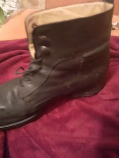 Кожанные ботинки