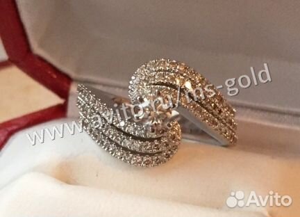 Роскошное кольцо с бриллиантами