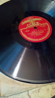 Патефонные пластинки 10’’ (250 мм), 78 оборотов