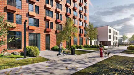 2-к квартира, 56.5 м², 9/24 эт.