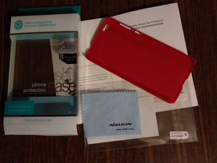 Чехол nillkin для Xiaomi Mi5C + пленка на стекло