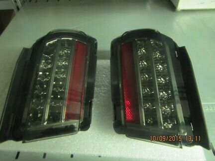 На Toyota LC150 (от 2009) К-кт фонарей в бампер