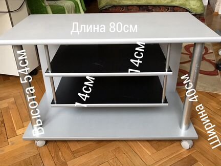 1- подставка под тv 2-стол под TV