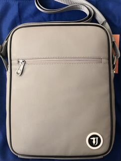 Мужская кожаная сумка Trussardi Jeans