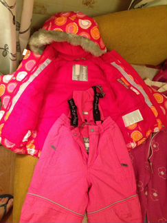 Куртка зимняя reima + штаны утепленные