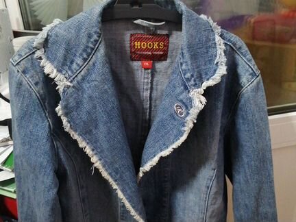 Куртка джинсовая 46р