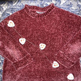 Свитер из синели HM