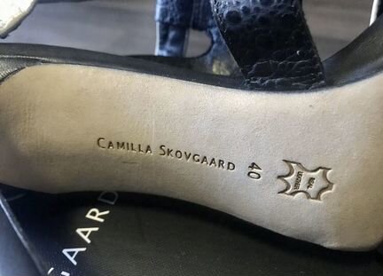 Кожаные Босоножки Camilla Skovgaard 40 размер