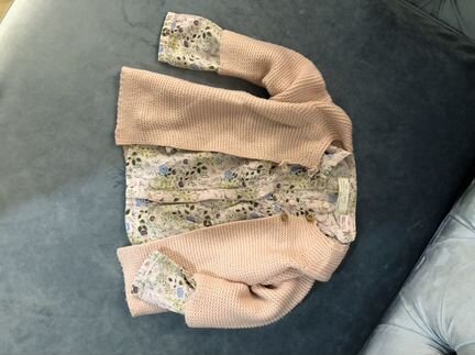 Кардиган, рубашка, Zara 2-3 года