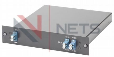 Оптический мультиплексор dwdm 1x4, каналы 31-34