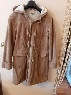 Пальто вельветовое