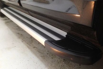 Пороги / подножки для Toyota RAV4 / Тойота Рав4