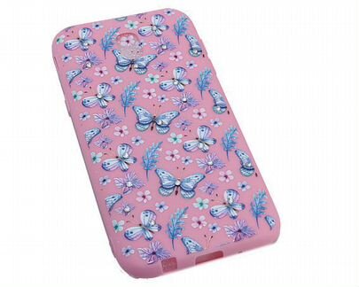 Чехол-накладка для Samsung J530F fashion Розовое TPU стразы Вид 2