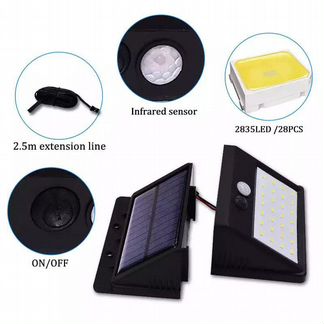 Светодиодный солнечный светильник